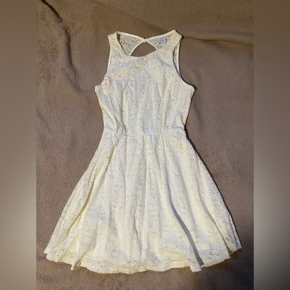 Cotton on white eyelet summer dress